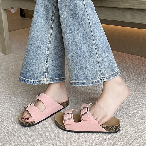 Cross-border 2026 new style French retro platform double button French beautiful sandals for summer and fashionable foreign trade