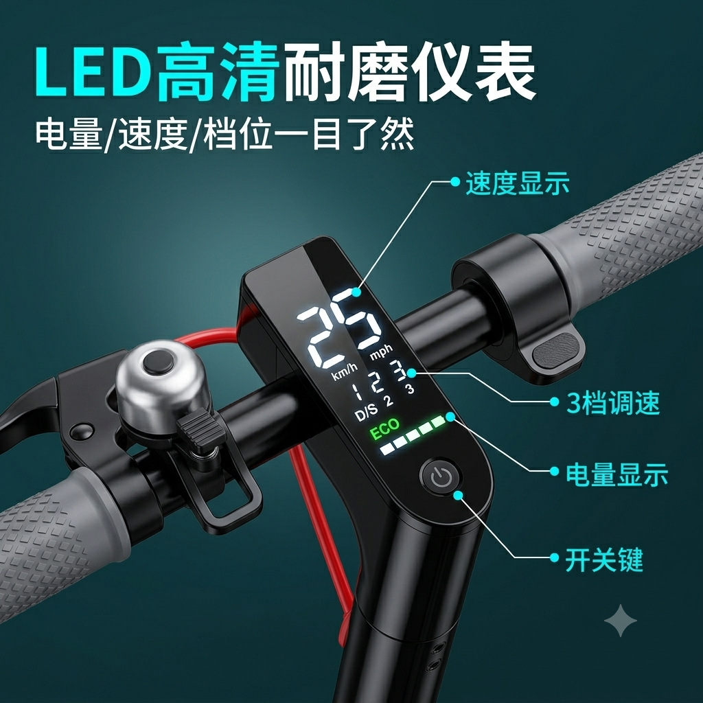 Cross-Border Electric Scooters, Foldable Electric Vehicles, Commuter Vehicles for Work, Factory Direct Supply for Foreign Trade
