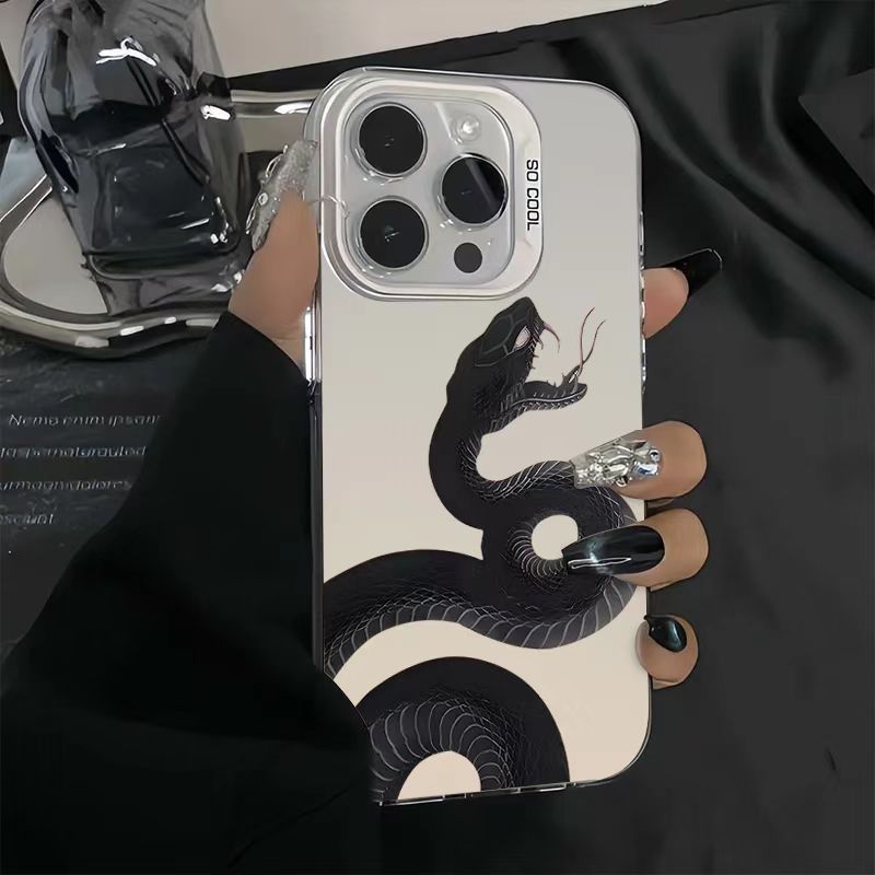 2025 nuevo aplicable iPhone 16 funda para teléfono móvil Apple 15promax/14 anti-caída 13pro12 cool 11