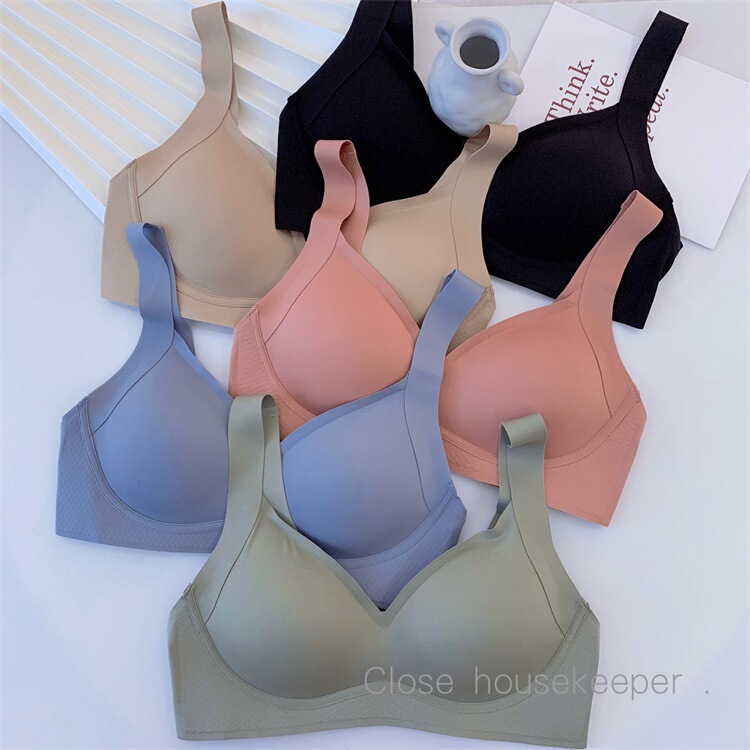 Genuine Original 3932 Japanese Seamless Underwear Women's One-piece Comfortable Jelly Sports Vest-style Accessory Breast Bra