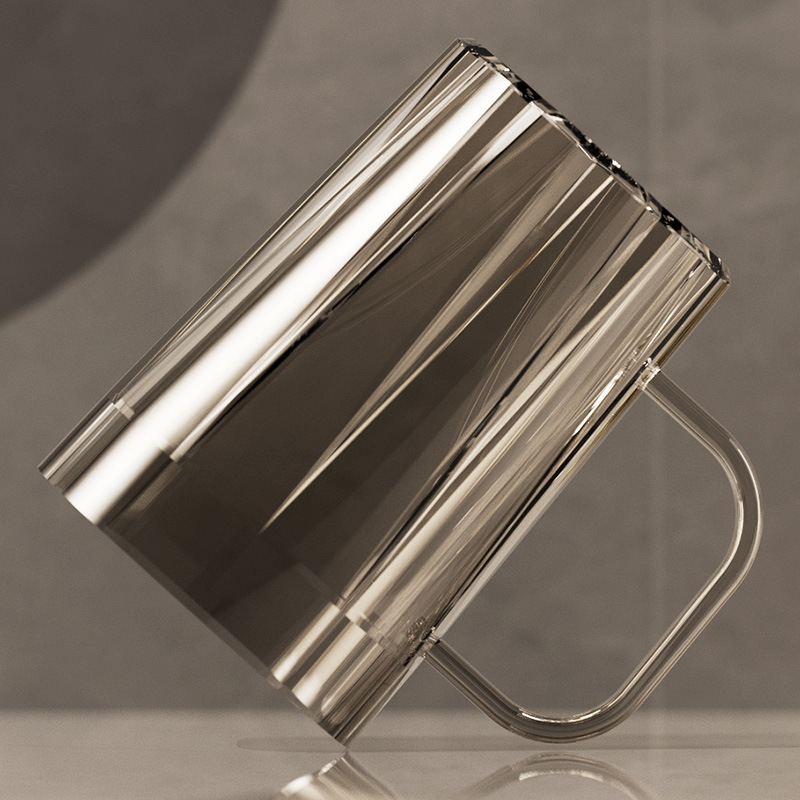 Simple plástico cepillado enjuague bucal taza estudiante dormitorio lavado taza luz lujo hogar inodoro cepillo de dientes taza