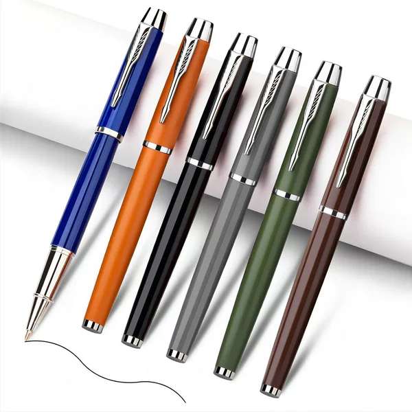 Business Metal Orb Signature Pen Notebook Matching Pen Company Gift Event Exhibition Gift Gel Pen