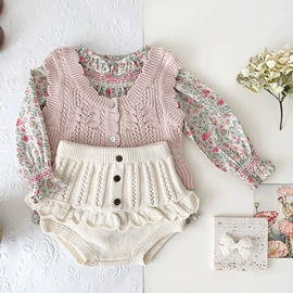 连身衣、爬服;童毛衣;童针织衫