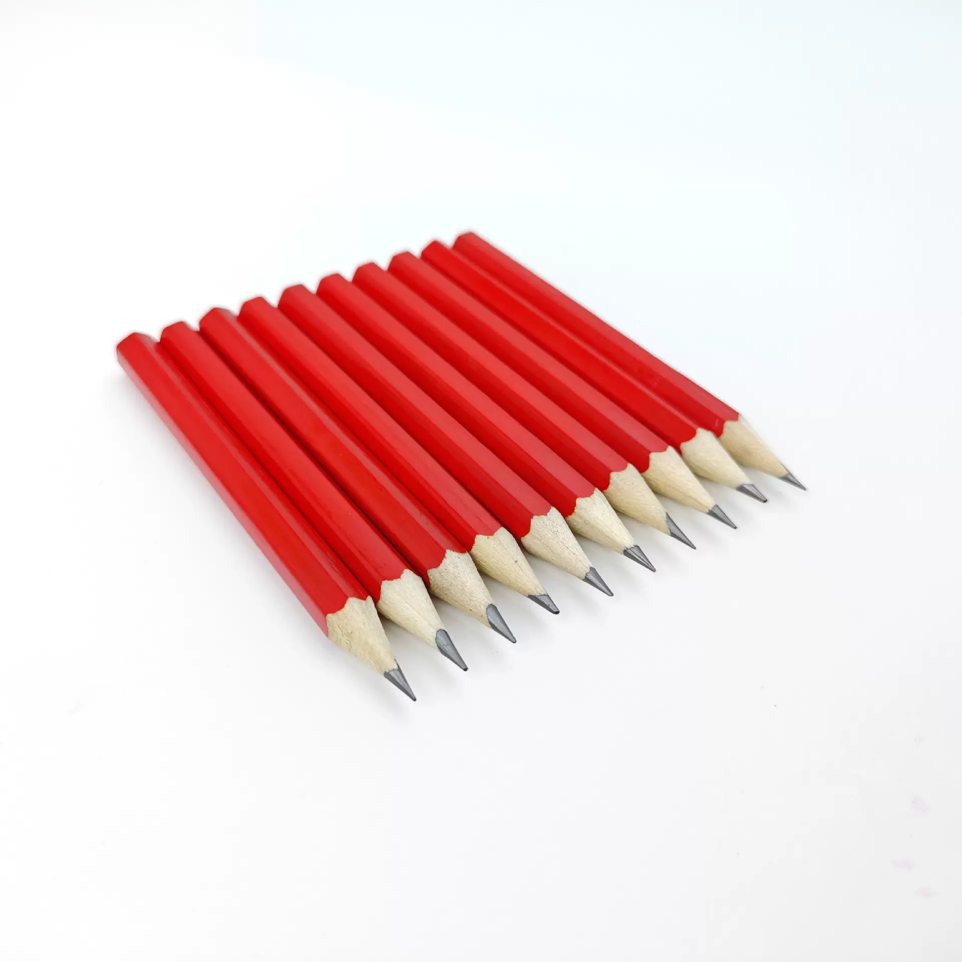 儿童办公书写文具高尔夫铅笔通用书写铅笔学生黄色木杆考试铅笔