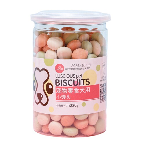 Canned Luce Biscuits Wholesale Calcium Supplementary Steamed Buns Teddy Small Dog Food Dog Training Reward Pet Snacks