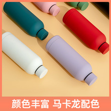 定制跨境美式304不锈钢保温杯高颜值小口瓶户外骑行便携运动水壶