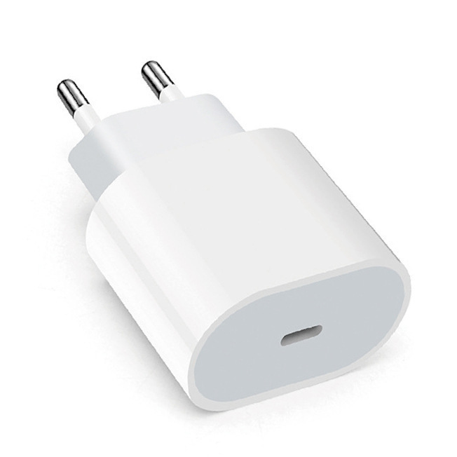 跨境PD20W充电器EU欧规充电头适用苹果iphone手机快充头批发套装|undefined