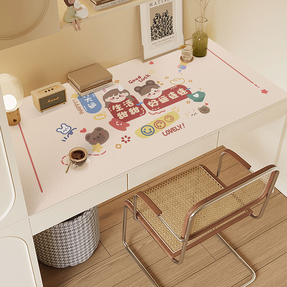 almohadilla de escritorio para proteger los ojos para estudiantes de primaria mesa de estudio infantil almohadilla de protección de escritorio especial friable tela de escritorio de computadora