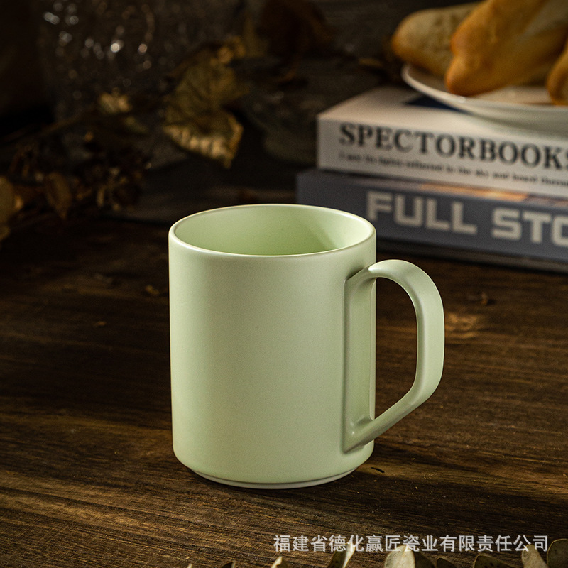 Transfronterizo LICang LZ color de caballo una marca de cola de cerámica taza de marca de colores taza de agua taza de leche taza de desayuno