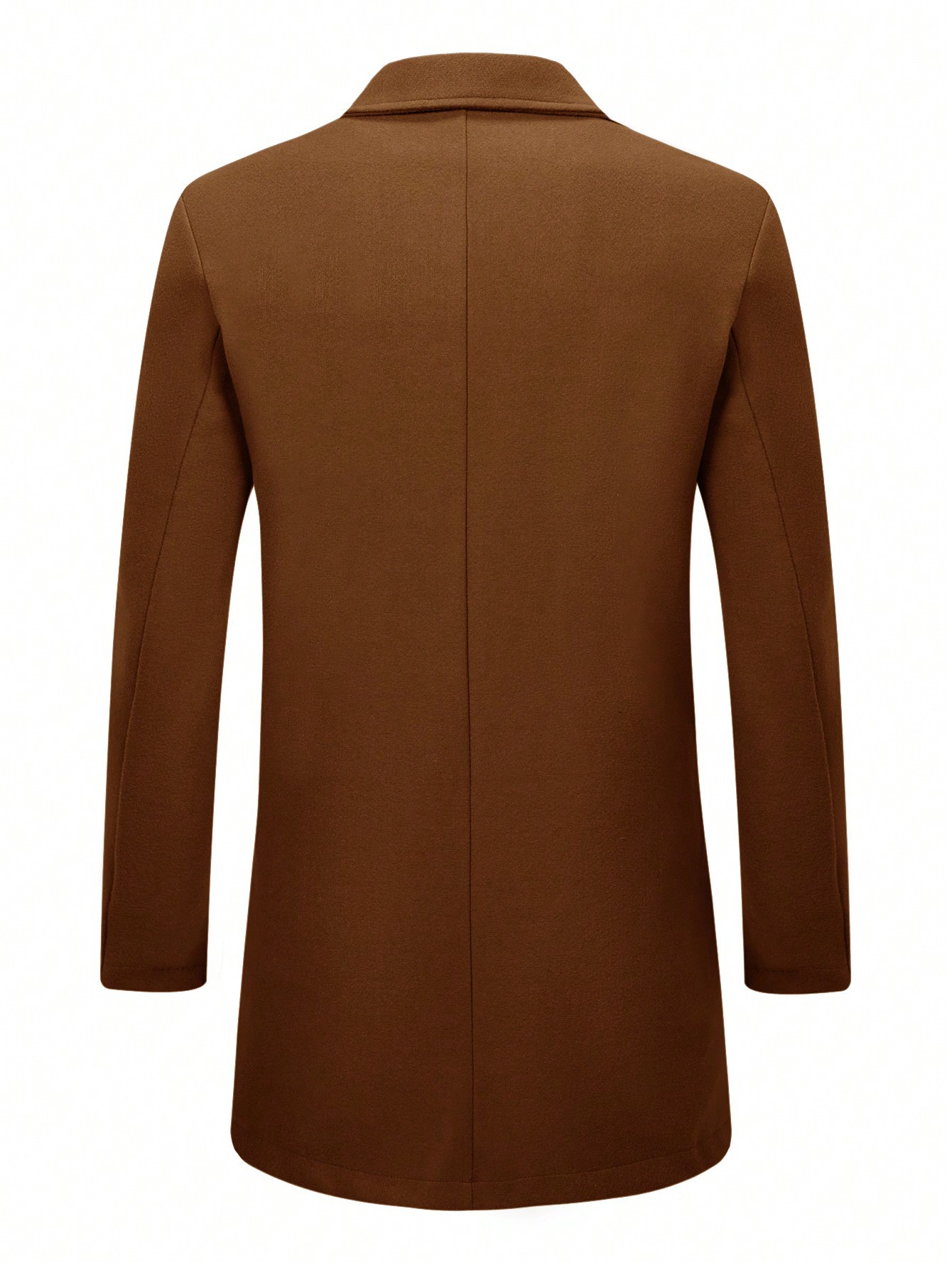 Wollen herenjas trenchcoat voor herfst en winter_voghion.com