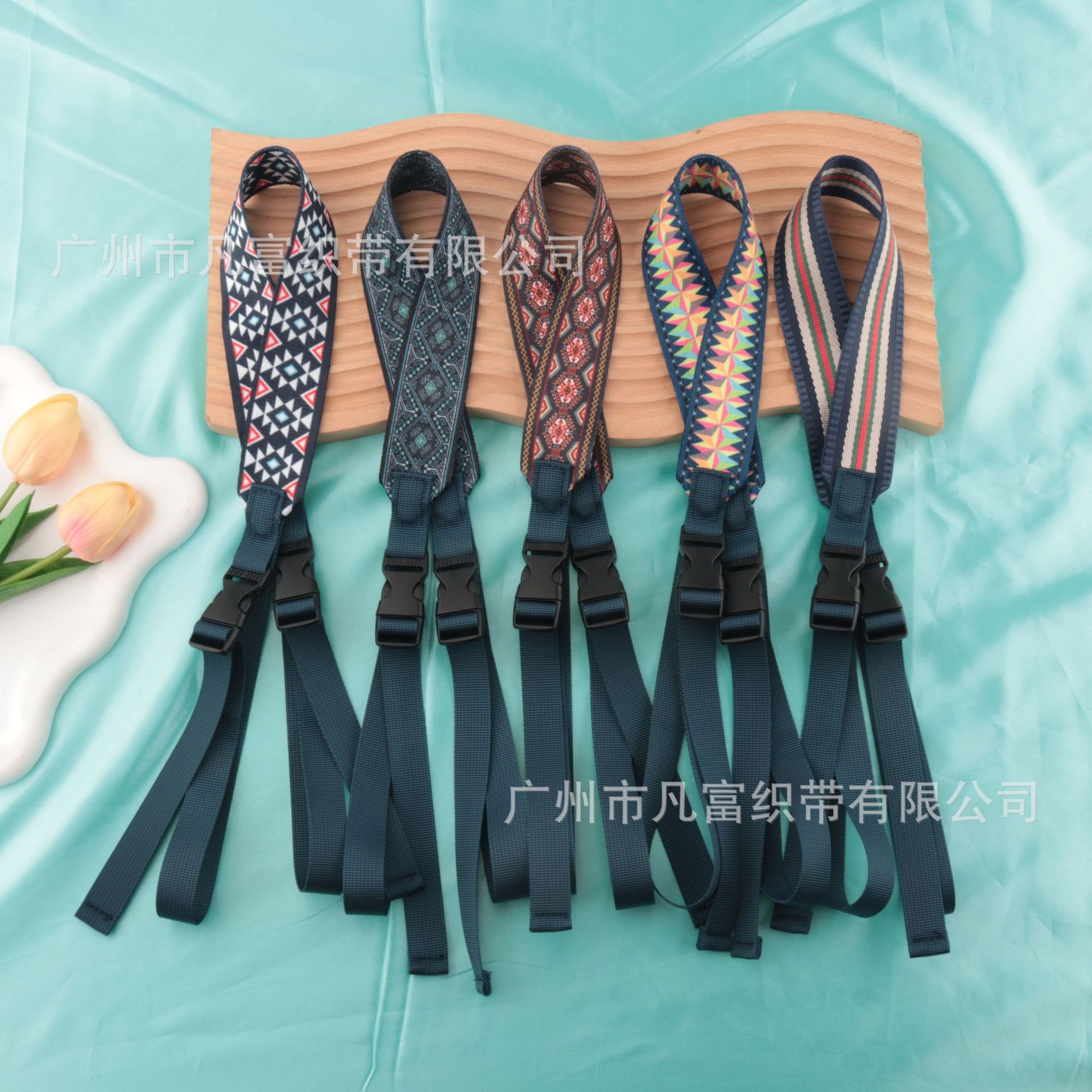 Universal straps, cloth bag, shoulder bag, adjustable one-shoulder bag, with embroidery