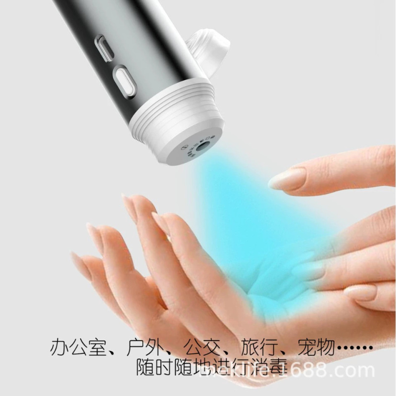 美康里迷你超声雾化消毒枪宠物居家旅行电子消毒喷雾器跨境便携款|undefined