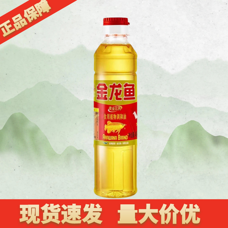 金龙鱼黄金比例调和油400ml 小瓶家用油炒菜食用植物油