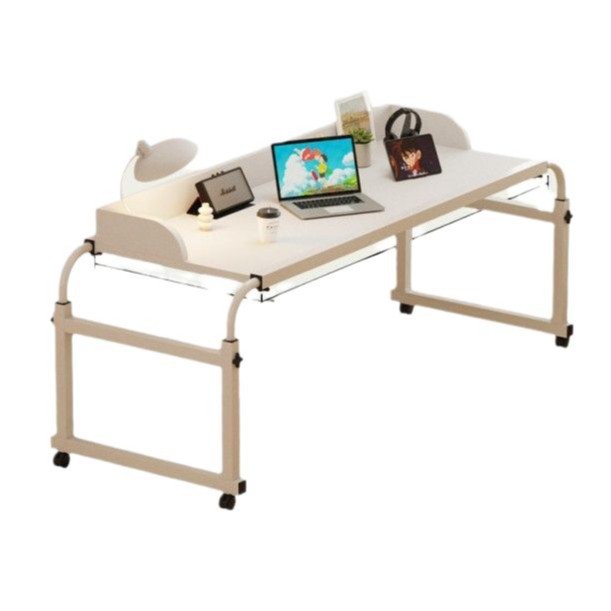 Mesa de cama móvil mesa de computadora mesa de cama doméstica perezosa elevación de dormitorio mesa de cama pequeña mesa de lado de la cama