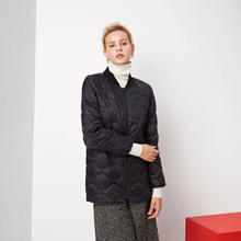 冬季新款女装纯色白鹅绒气质修身内胆羽绒服女可搭配大衣风衣