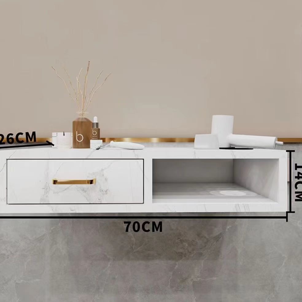 Gabinete de herramientas de peluquería tabla de corte de pelo especial de salón de peluquería tipo pared cabinet de herramientas de peluquería estante de artículos de corte de pelo