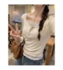 Apricot quality top with cups