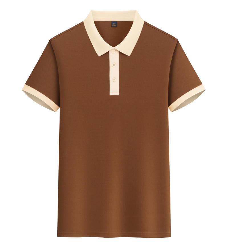 Nuevo estilo de catering, ropa de trabajo impresa, logotipo impreso, tienda de té con leche, camarero, polo, tienda de ollas calientes de manga corta personalizada image 8