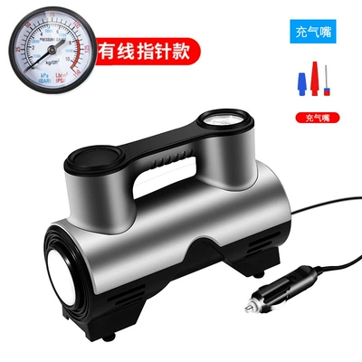 On-the-way car air pump car air supplement tire inflation electric pump fast air pump convenient high power (Hava nasosu) - st-211a-dc12-american-cigarette-lighter-car-special-air-pumppointer-meter