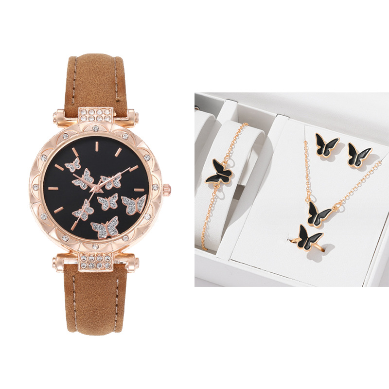Casual Butterfly Buckle Quartz Women's Watches display picture 1