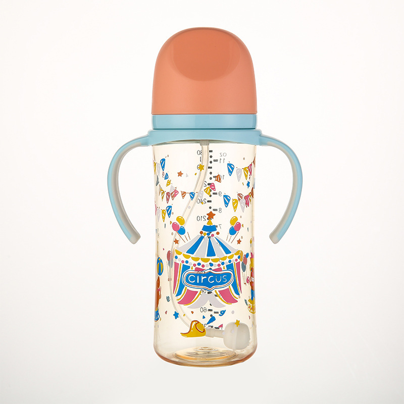 Vaso para bebé PPSU con pajilla anticólicos