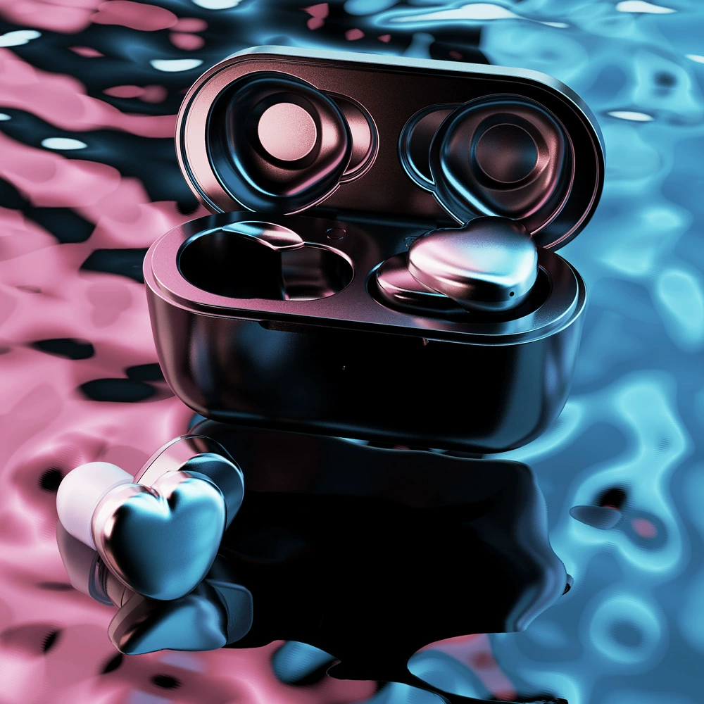 HeartBUDS TWS беспроводные наушники с объёмным управлением касанием NIA NB782 частная модель