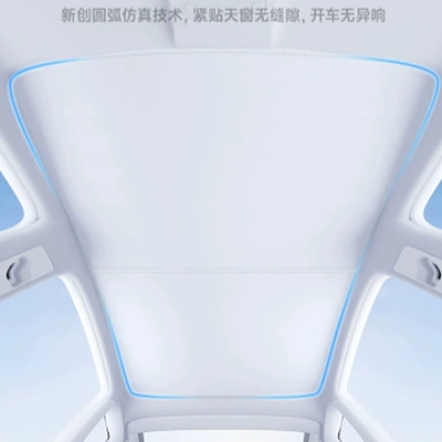 Car roof lining Roof Panoramic Canopy Window Retractable