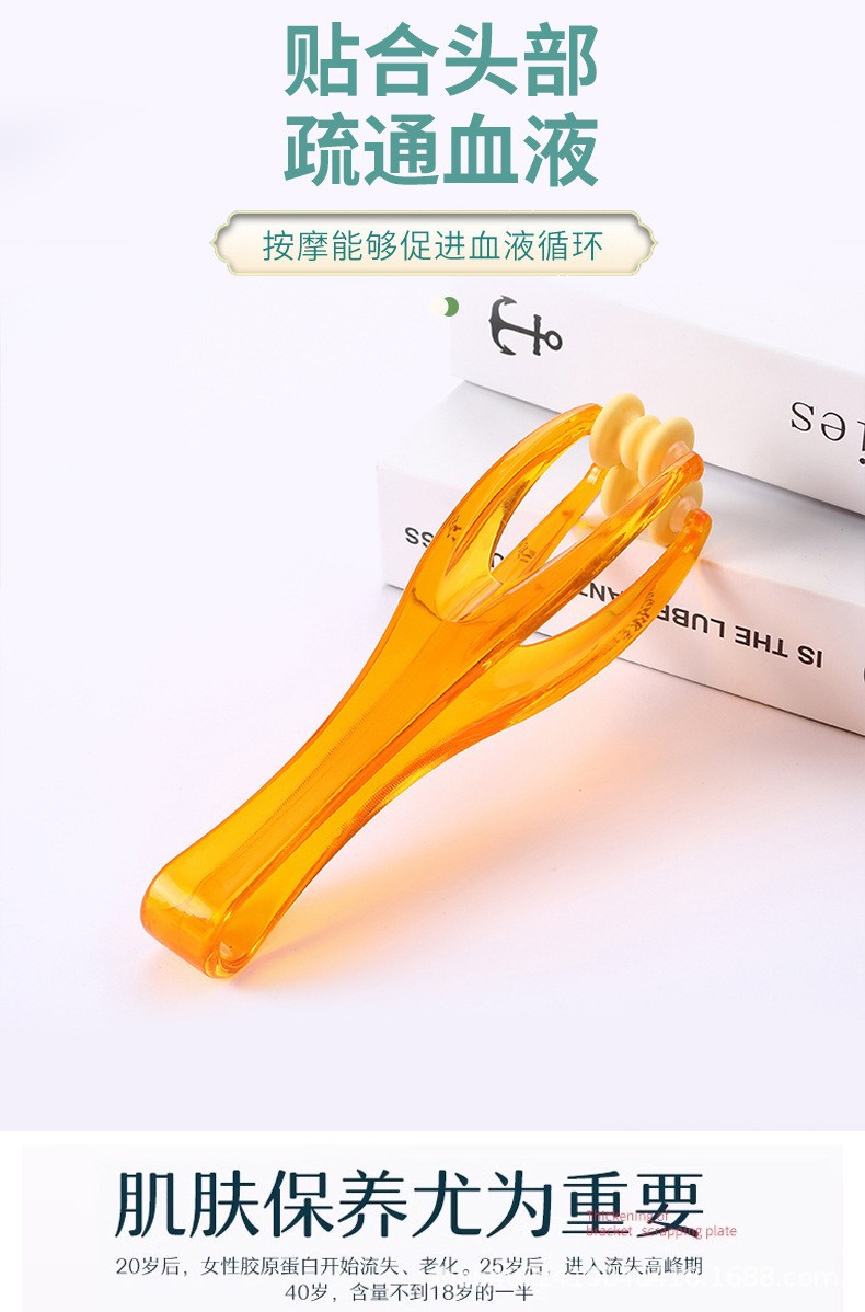 Portable Finger Massage Roller Handheld Beauty Massage Tool for Adult Hand Care and Relaxation overview