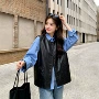 圆领新款秋冬真皮皮衣