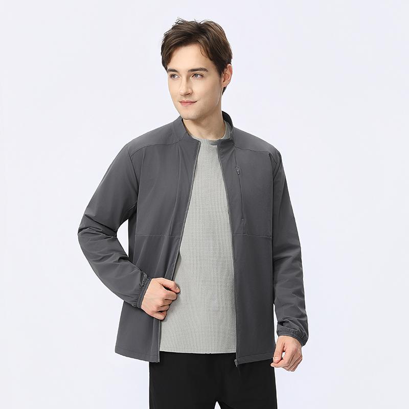 Men's 2025 New Style Stand Collar Sports Softshell Jacket Casual Versatile Fashion Coat