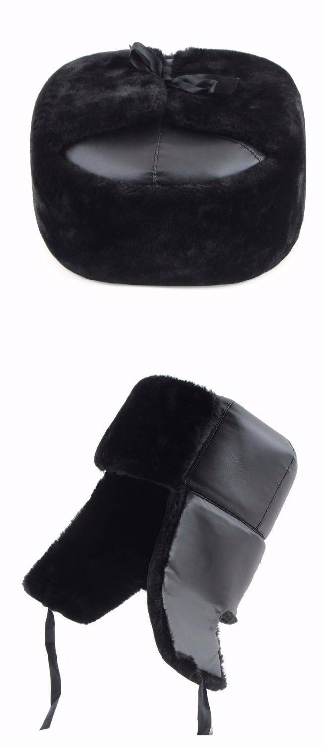 Cappelli da cacciatore Cappello Lei Feng per uomo Protezione per le orecchie Inverno Nonno Cappello spesso caldo vecchio cotone_voghion.com