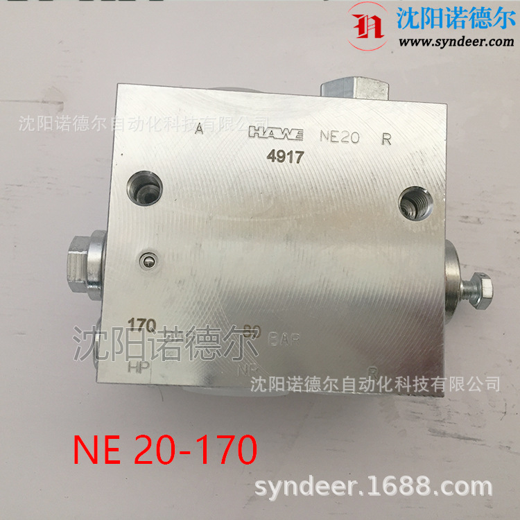 HAWE哈威NE 80-../..(20-500/10-30 bar)双级阀NE 80-500/60