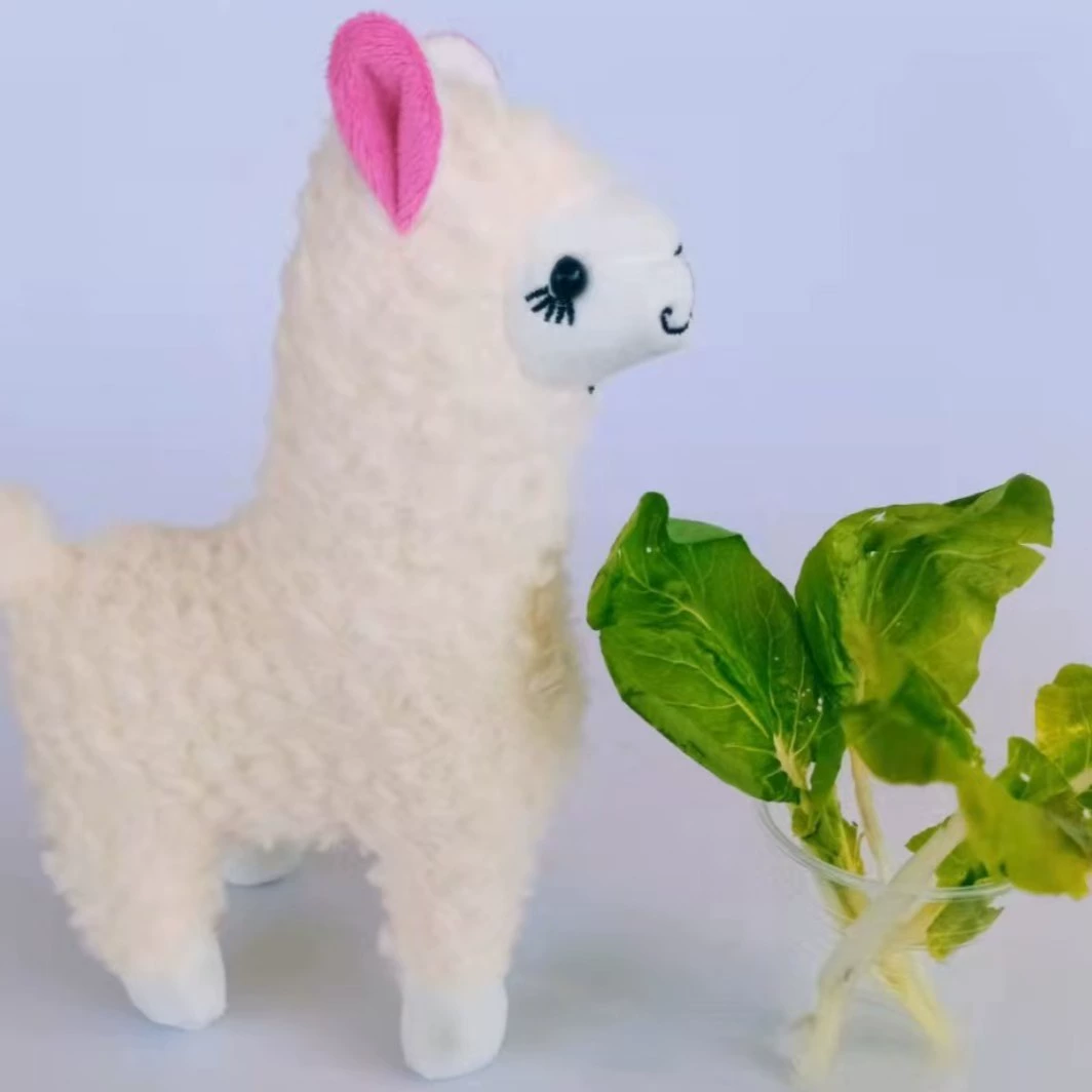 Милая альпака, разноцветная кукла, плюшевая игрушка, цвет, подарок на день рождения