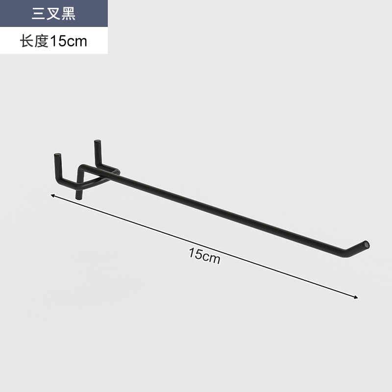 6mm diámetro de agujero 16mm agujero espacio de agujero de metal accesorios de agujero de placa gancho bolígrafo cesto de red de plástico hierro forjado muestra de almacenamiento DIY