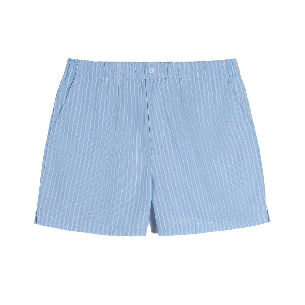 ETAI hombre de verano a rayas pantalones para hombre casual simple de bolsillo suelto pantalones cortos de playa para adolescentes