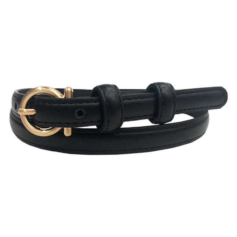 Cinturón de suéter estilo coreano de las mujeres estilo ins simple vestido de traje de abrigo retro decorativo cinturón delgado