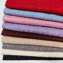 安格拉红小香风面料含毛粗纺花呢服装外套马甲安哥拉红布料