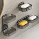 Soap Box Wall-mounted Household Toilet Non-perforated Draining Soap Box Soap Storage Rack High-grade Storage Box