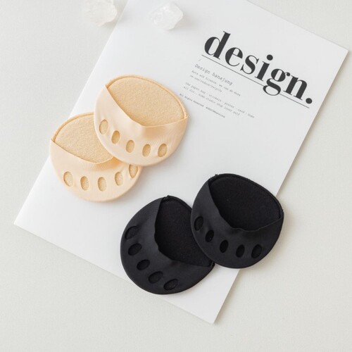 Any cut ice silk half palm socks summer invisible forefoot pad women's boat socks five finger socks thin section finger socks