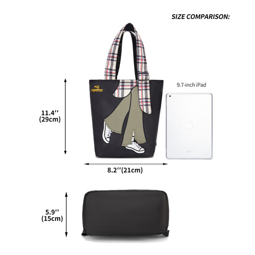 Cross-border direct supply: Miszapatos Japanese-style Rakuten 3-in-1 Bag – Waterproof, Adjustable, Suitable for Shoulder, Crossbody, or Backpack Use