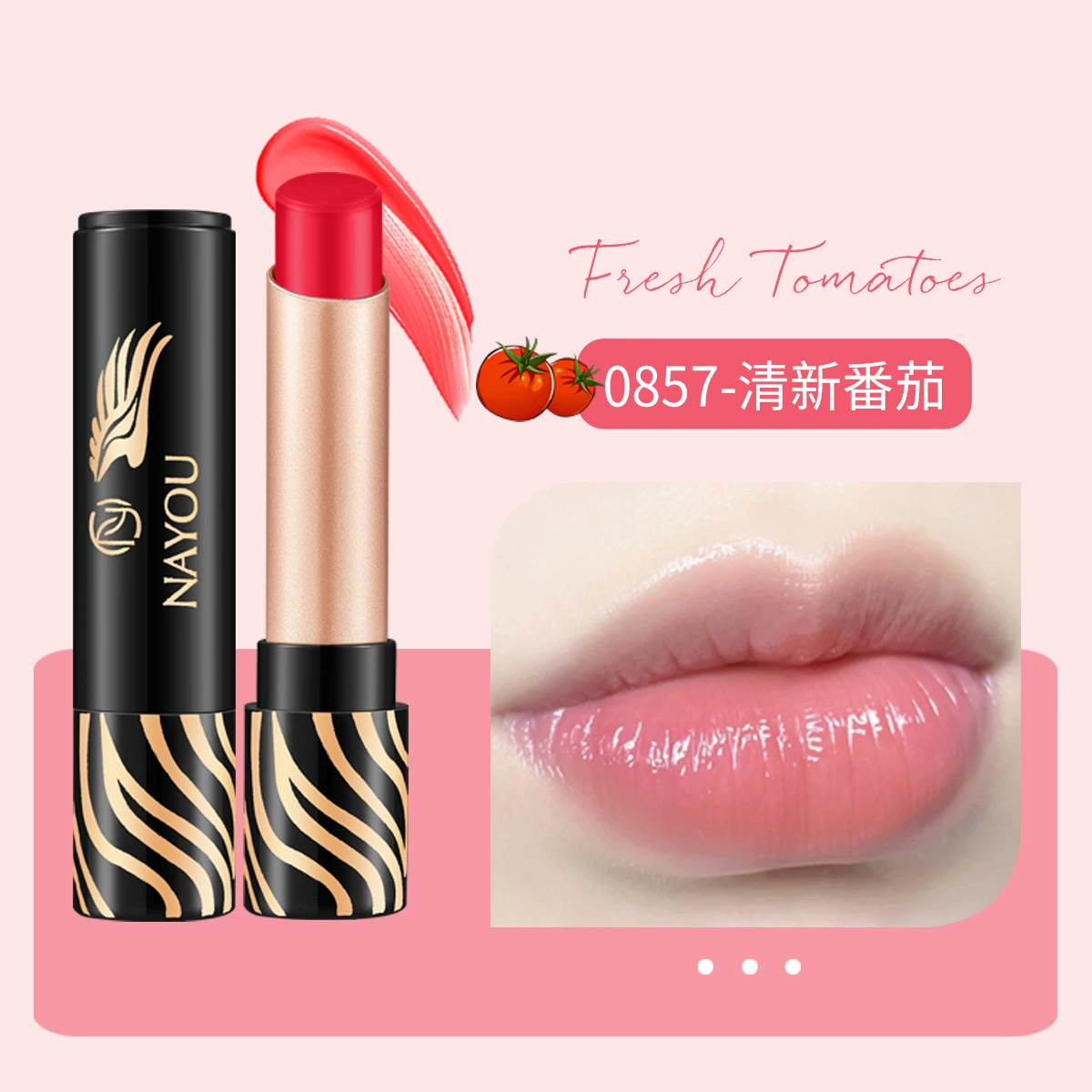 Carrot moisturizing lip balm, lipstick