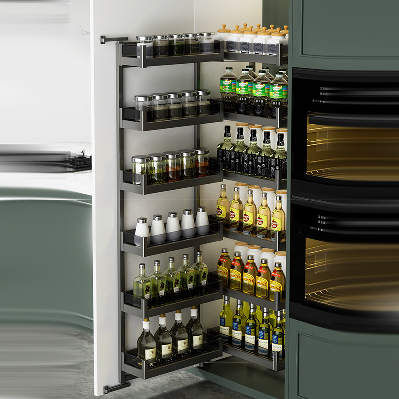 [Little Red Book Venta caliente] armario de cocina de alta profundidad de aluminio cesta de enlace fábrica al por mayor