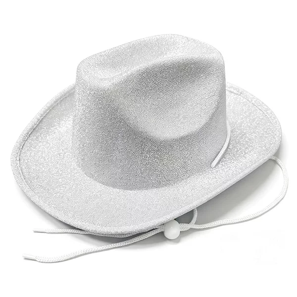 Children's Pink Glitter Cowboy Hat, Western Cowboy Glitter Gold Cowboy Hat, Halloween Composite Glitter Cowboy Hat