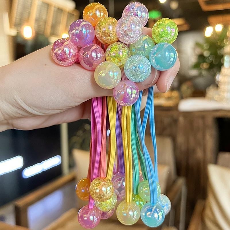 Ligas para el Cabello Infantiles de Acrílico de Alta Elasticidad