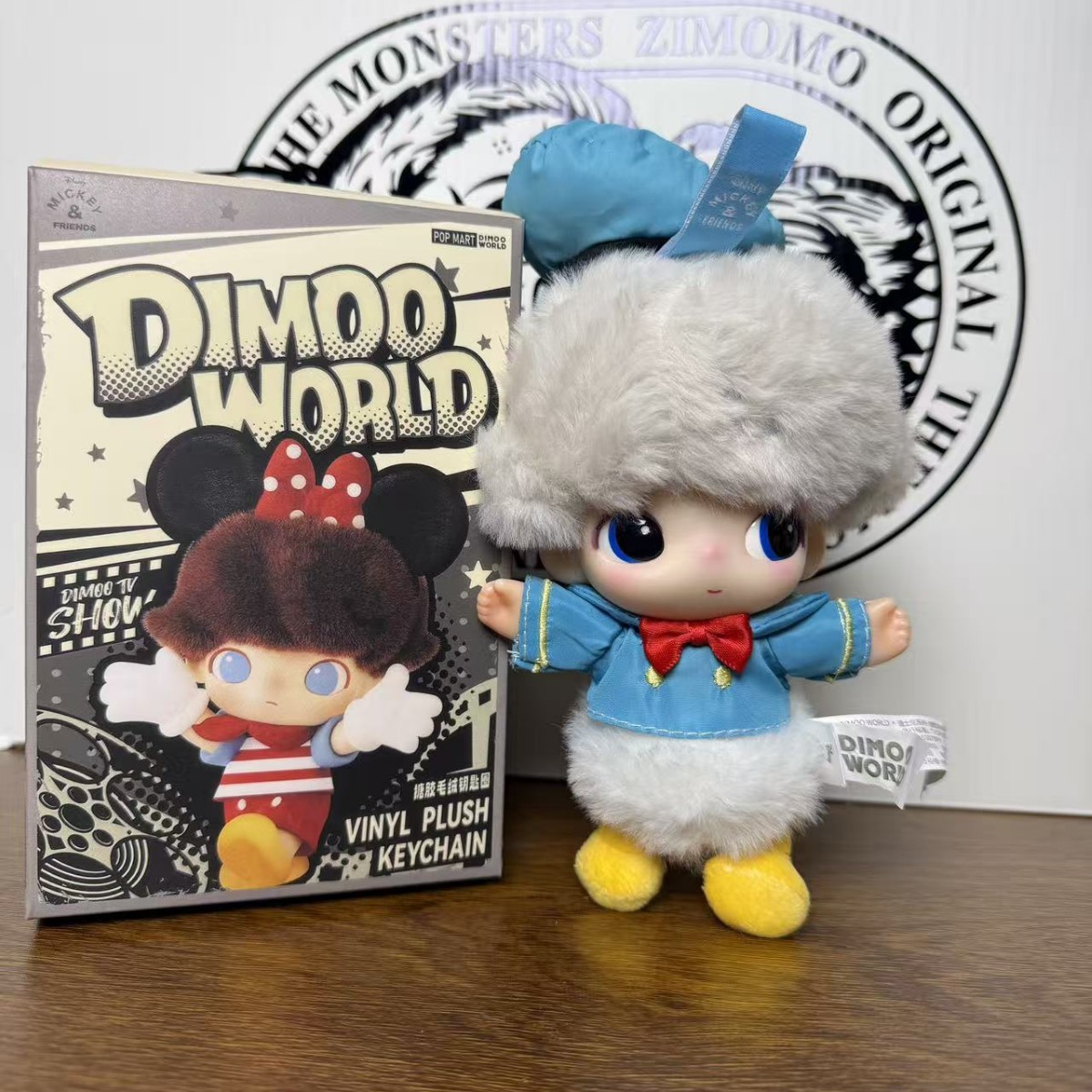 现货高品质迪莫一代玩具DIMOO系列公仔联名可爱搪胶毛绒盲盒