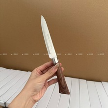 一诺厨房新款水果刀便携多功能菜刀切肉刀家用辅食木柄厨房刀具