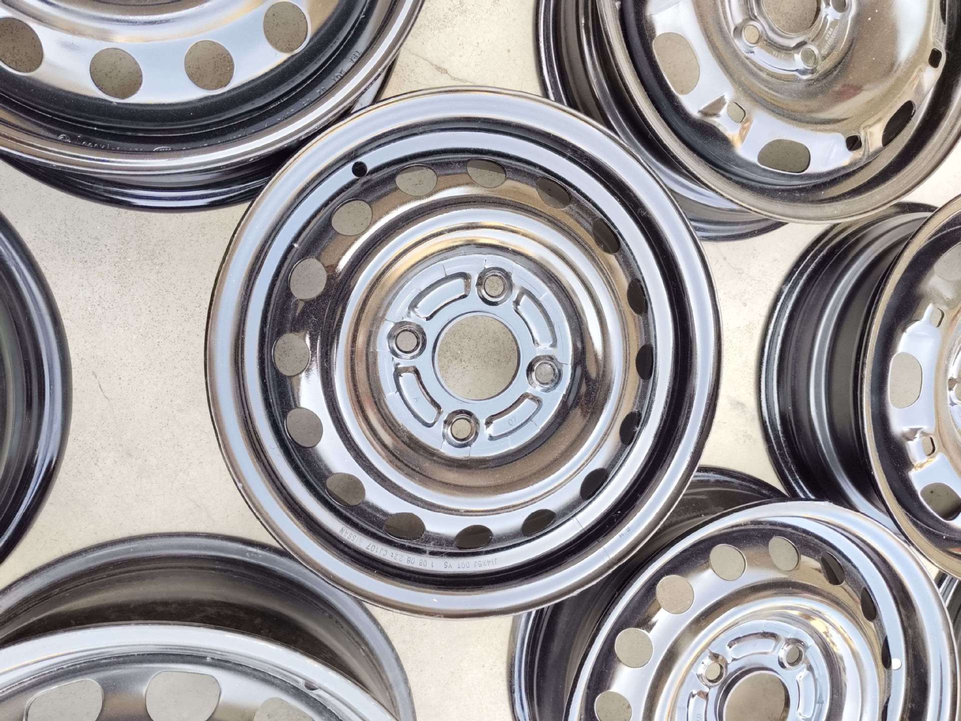 Used wheel hub 12 inch 13 inch 14 inch 15 inch 16 inch car pickup van full size steel ring free shipping
