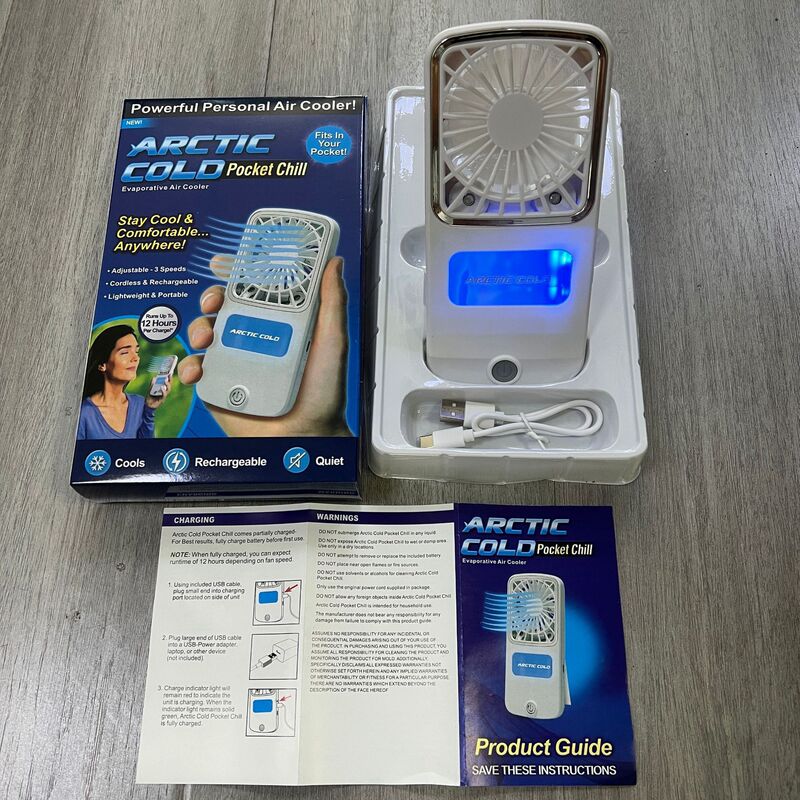 国境を越えた新しいポータブル首吊りサイレント USB ファンハンドヘルド乾電池ハンドヘルドミニファン|undefined
