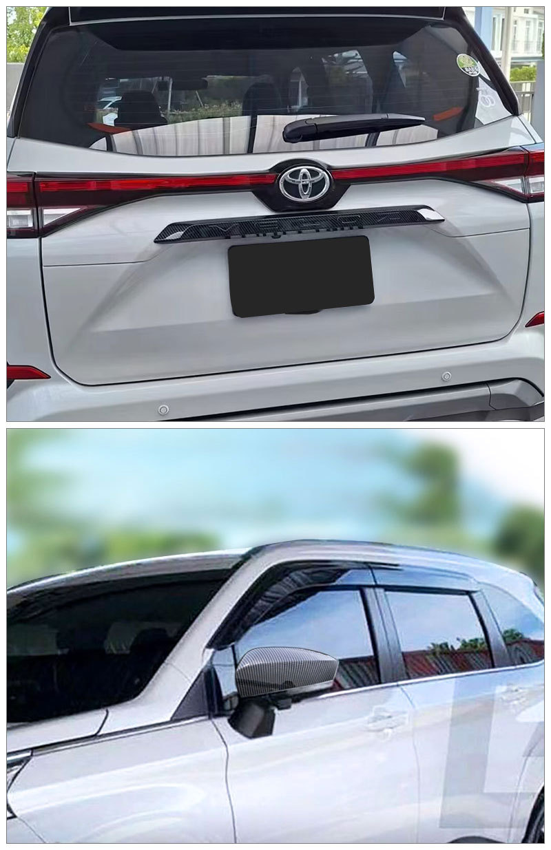 Suitable for Toyota Toyota VELOZ outer handle door bowl sticker door handle decorative protective cover outer decoration modification