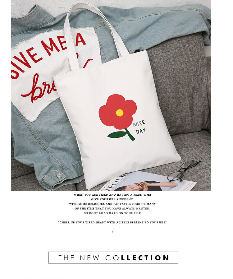 153g Weight Polyester Lining Material Sewing Thread Fashion Element Zipper Closure Type Double Shoulder Straps Strap Type Tote Bag Bags Type Casual, Daily Occasion Nylon Material Cherry, Fruit, Flower Pattern All Seasons Season Women's Gender Cute Style Square Shape Women's Nylon Cherry Fruit Flower Cute Sewing Thread Square Zipper Tote Bag 11